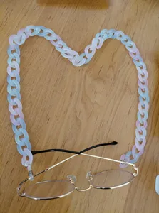 تجریه خرید بند عینک زنانه مدل پاستیلی شفاف