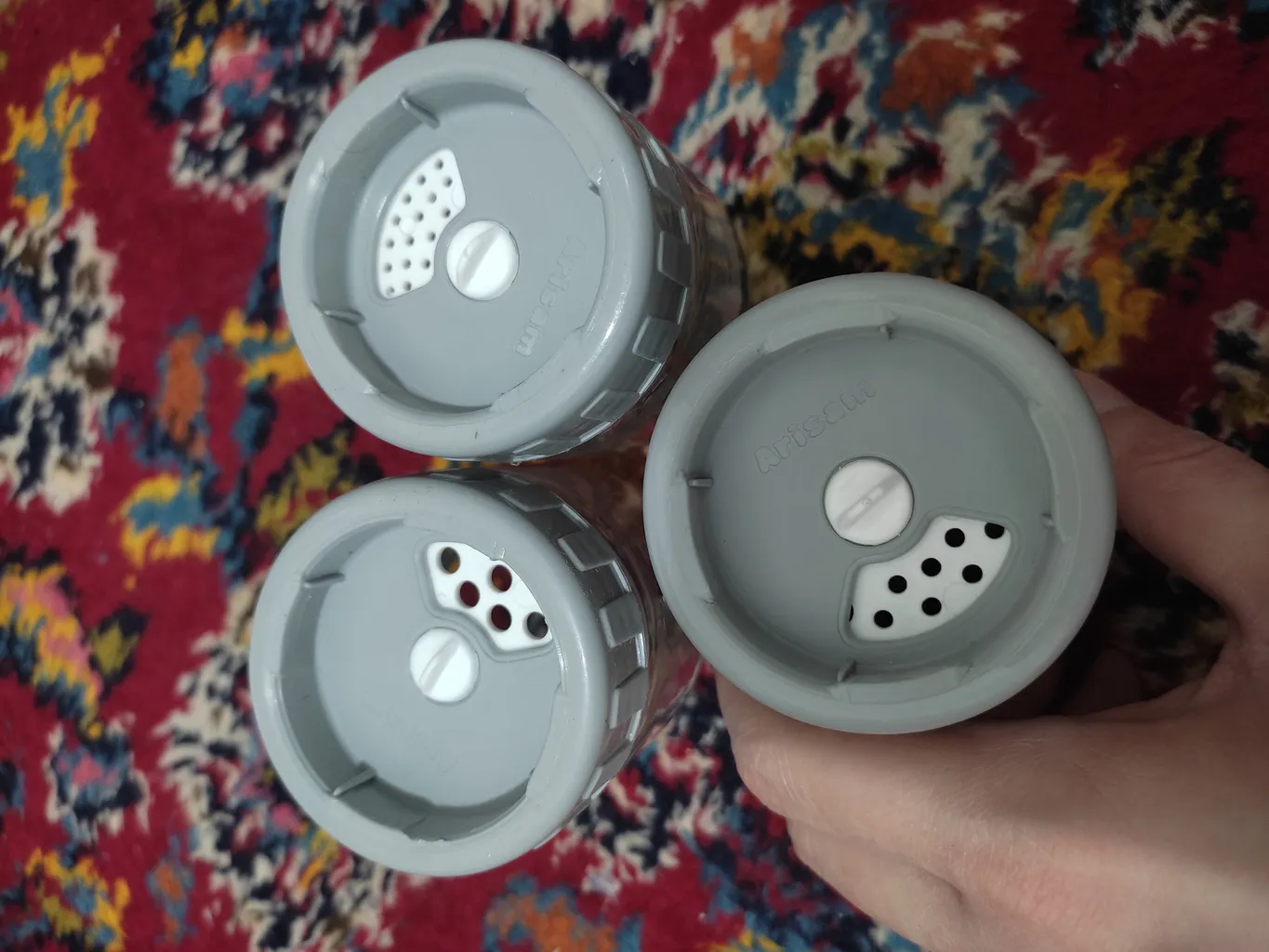 ادویه پاش Ariasam کد 100a بسته سه عددی