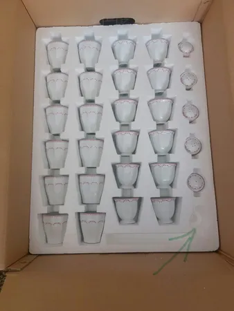 سرویس غذاخوری 103 پارچه چینی زرین ایران سری نئوکلاسیک مدل فرانسیس درجه یک