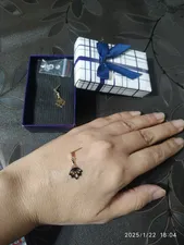 تجریه خرید گوشواره طلا 18 عیار زنانه قیراط کد GH3961