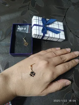 گوشواره طلا 18 عیار زنانه قیراط کد GH3961