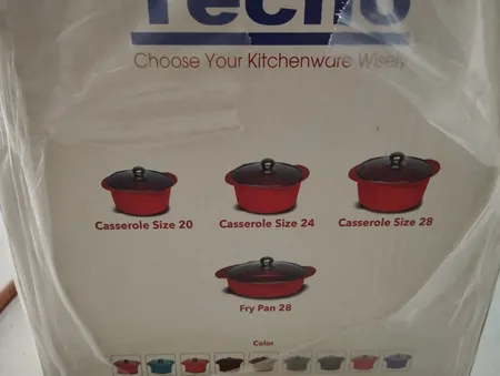 سرویس پخت و پز 17 پارچه تکنو مدل پروانه