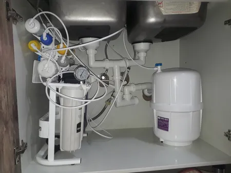 دستگاه تصفیه کننده آب آکوآ اسپرینگ مدل RO - NF2600 به همراه فیلتر تصفیه آب کد 01 مجموعه 3 عددی