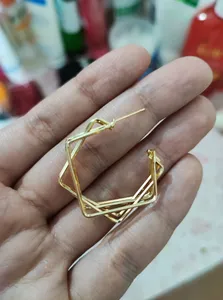 تجریه خرید گوشواره زنانه روکسی مدل حلقه ای کد 4669-1