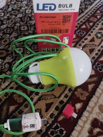 چراغ قوه آویز مدل USB-OTG