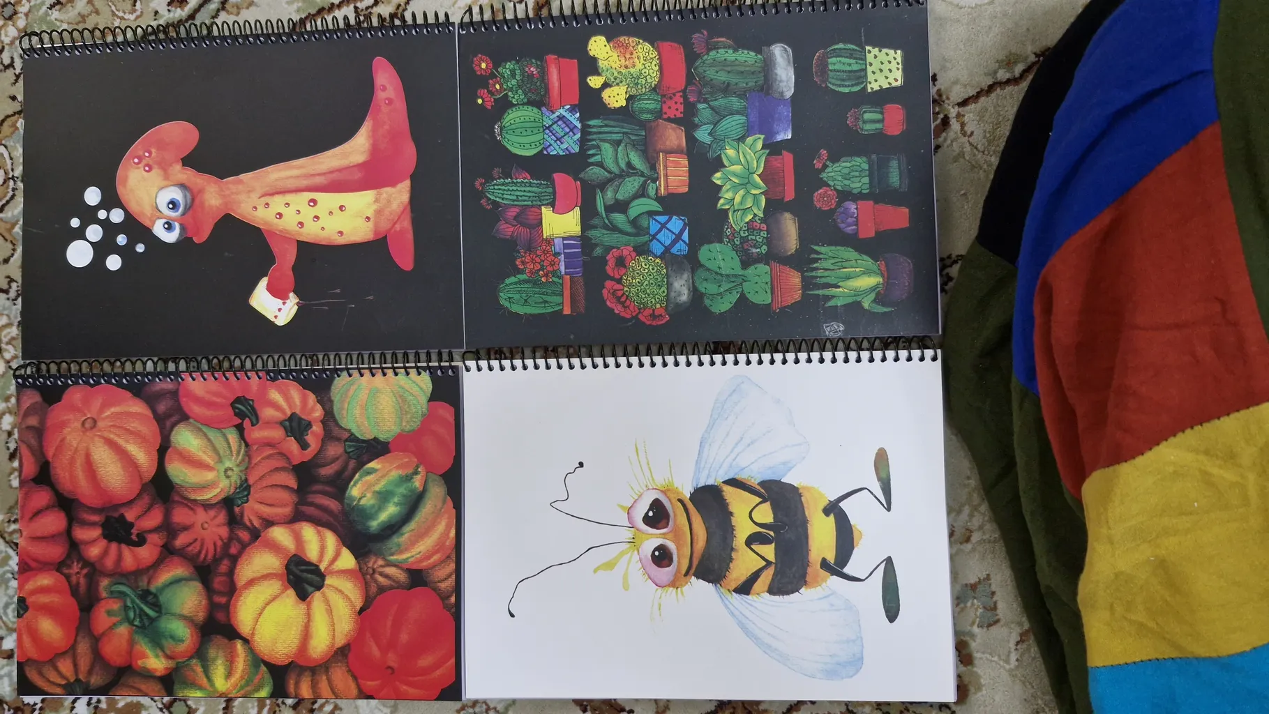 دفتر مشق 80 برگ انتشارات آیین شریعت کد 20 مجموعه 4 عددی