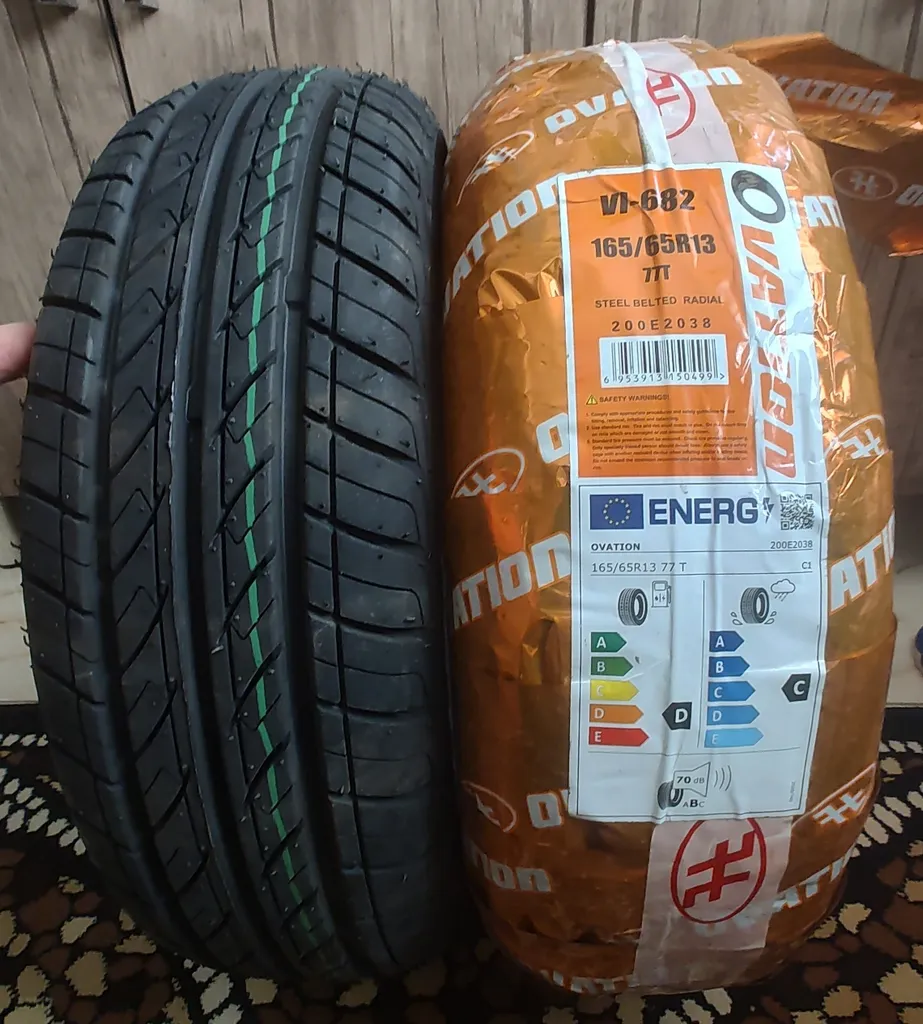 لاستیک خودرو اُویشن مدل VI682_77T سایز 13 / 65 / 165 میلی‌متر تولید سال 2024 - 2 حلقه