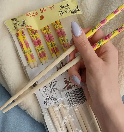 چوب غذا خوری چاپستیک کد 526 مجموعه 5 عددی