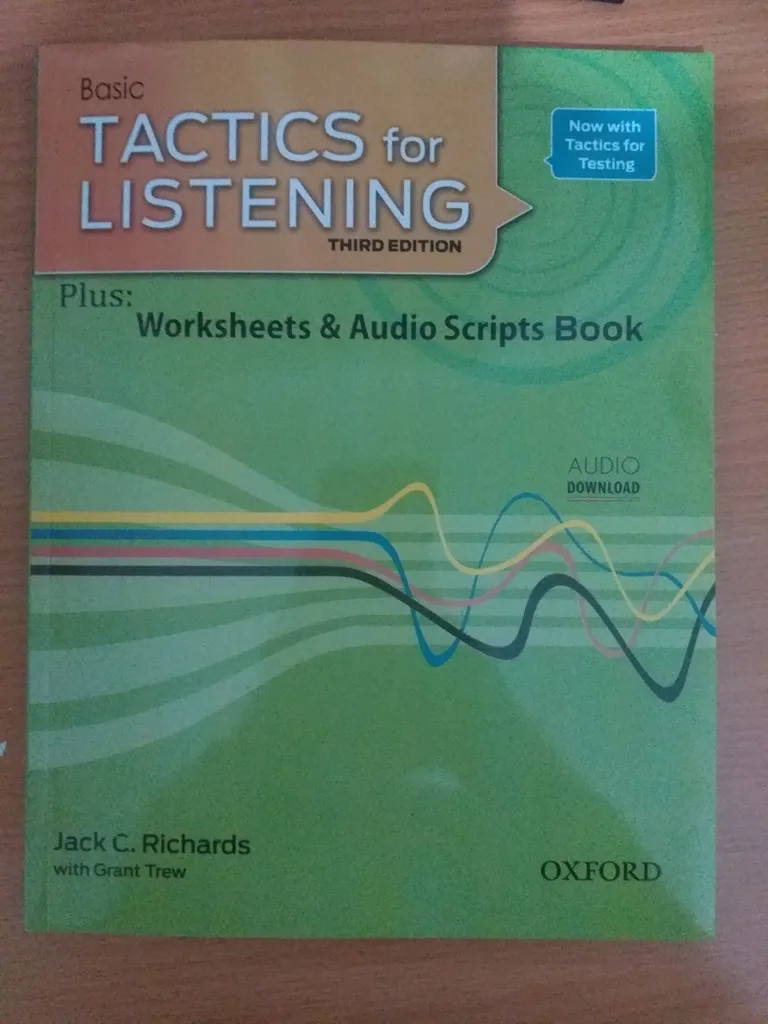 کتاب Tactics for Listening 3rd Basic اثر Jack C. Richards انتشارات آکسفورد