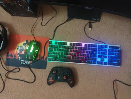 کیبورد و ماوس مخصوص بازی جکنگ مدل JK_1980