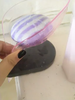 جا صابونی طرح گلبرگ مدل H109