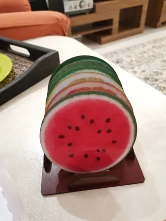 زیرلیوانی ژیوار طرح Fruits