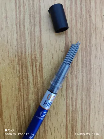 نوک مداد نوکی 0.5 میلی متری زبرا مدل Delguard