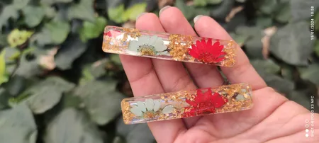 قالب رزین مدل گیره مو طرح کلاسیک کد SIM1