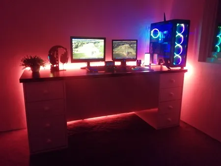 ریسه ال ای دی دریم لایت مدل rgb 5050 طول 2.5 متر