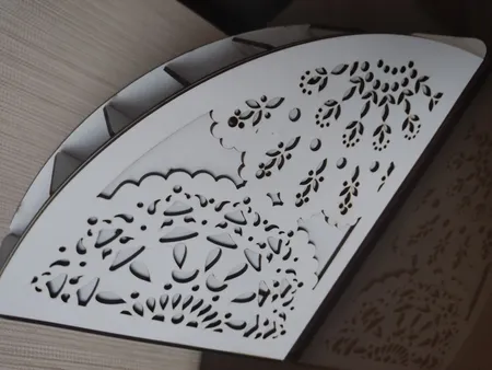 جا کنترلی اس ای دکور مدل گل 01 ظرفیت 6 عدد