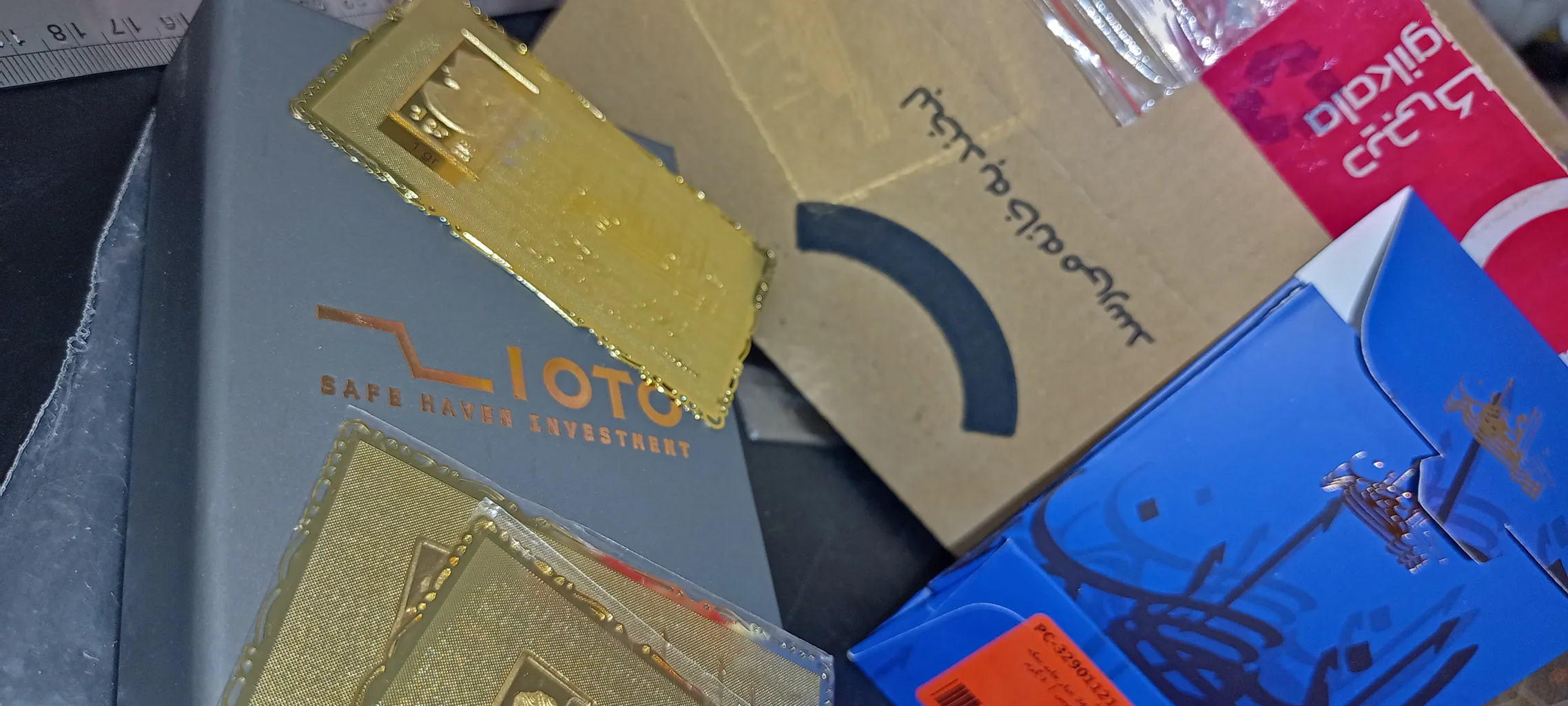 شمش طلا 24 عیار خانه سکه ایران مدل ونوس