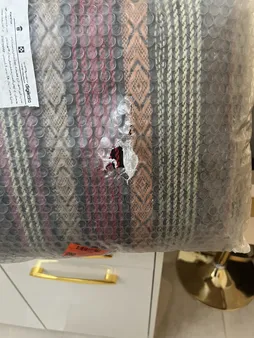 پشتی طرح جاجیم سنتی