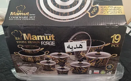 سرویس پخت و پز 19 پارچه ماموت کد 003