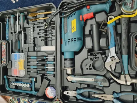 دریل چکشی جاب مدل JB-9100 RD مجموعه 160 عددی