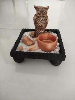 جاعودی طرح شنی مدل جغد