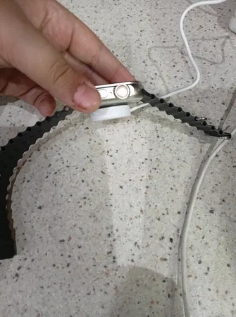 ساعت هوشمند 49 میلی متری کیکویر مدل kw23 ultra3 با بند سیلیکونی