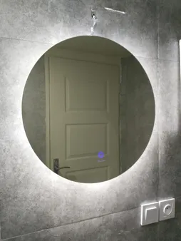 آینه سرویس بهداشتی تارا دکور مدل لمسی قطر 50 کد tc50