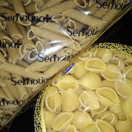 پاستا هفت غله فرمی پنه زرماکارون سمولینا پلاس - 400 گرم