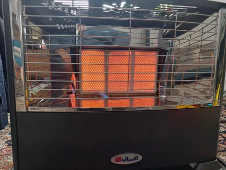 بخاری گازی آبسال مدل هوشمند کد 405