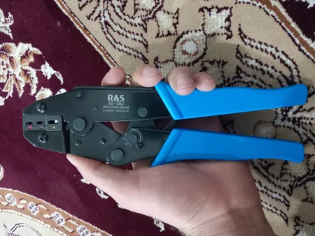 انبر پرس سرسیم آر اند اس مدل HS-30J سایز 0.5 تا 6 میلیمتر