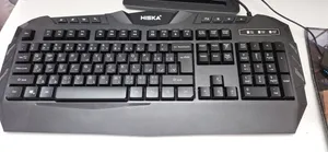 تجریه خرید کیبورد گیمینگ هیسکا مدل HX-KEG400 RGB، سوییچ ممبران، Full-Size نورپردازی RGB