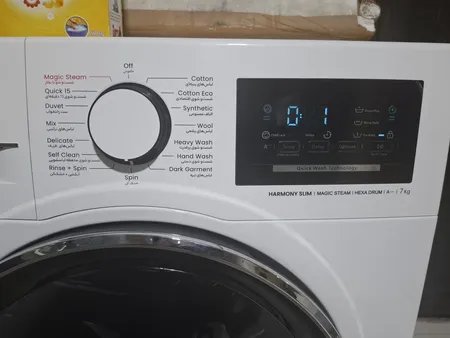 ماشین لباسشویی اسنوا مدل SWM-71W11 ظرفیت 7 کیلوگرم