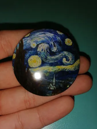 پیکسل طرح شب پر ستاره ونسان ونگوگ کد 10112