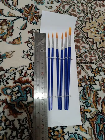 قلم مو گرد مدل Xin Bowen مجموعه 6 عددی