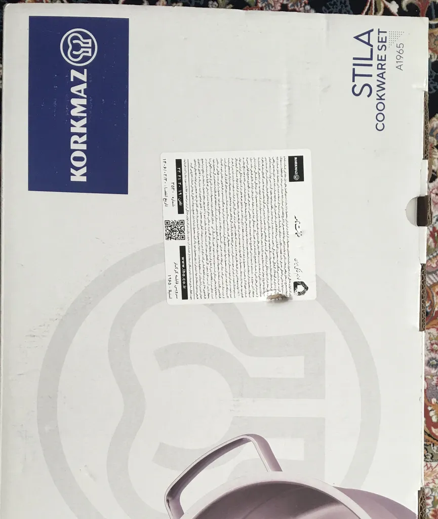 سرویس قابلمه و تابه استیل 8 پارچه کرکماز کد 1965