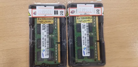 رم لپ تاپ DDR3L دو کاناله 1600مگاهرتز cl11 سامسونگ مدل PC3L-12800S ظرفیت 8 گیگابایت