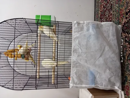 کاور قفس عروس هلندی مدل 1033