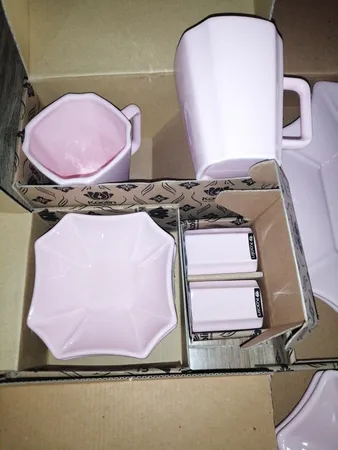 سرویس غذاخوری 14 پارچه کائولین مدل کارن