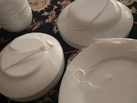 سرویس غذاخوری 26 پارچه گلدن اوپال مدل Bone