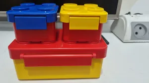 تجریه خرید ظرف غذای 3 تکه کودک هوکیا مدل پازلی