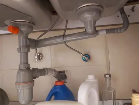 سیفون ظرفشویی آبا کد 120