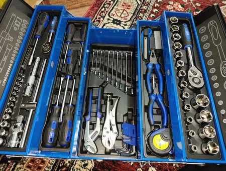 مجموعه 85 عددی جعبه ابزار باس مدل BS-TOLS-85