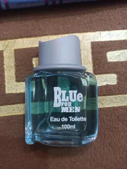 ادو تویلت مردانه رساسی مدل Blue for men با رایحه خنک و تند حجم 100 میلی لیتر