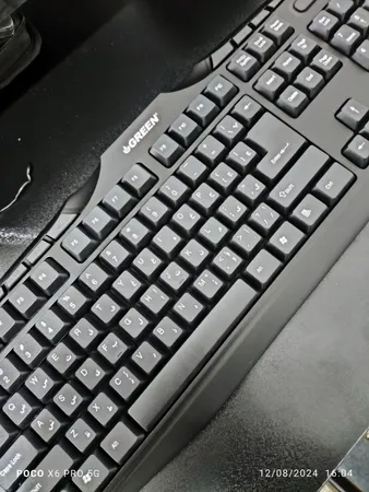 کیبورد گرین مدل GK-302، سوییچ ممبران، Full-Size