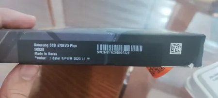 اس اس دی اینترنال سامسونگ مدل 970 EVO PLUS ظرفیت 500 گیگابایت