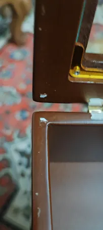 جعبه پذیرایی مدل هشت پارت پایه چوبی