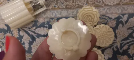 قالب شیرینی به گز مدل فشاری کلمپه مجموعه 7 عددی