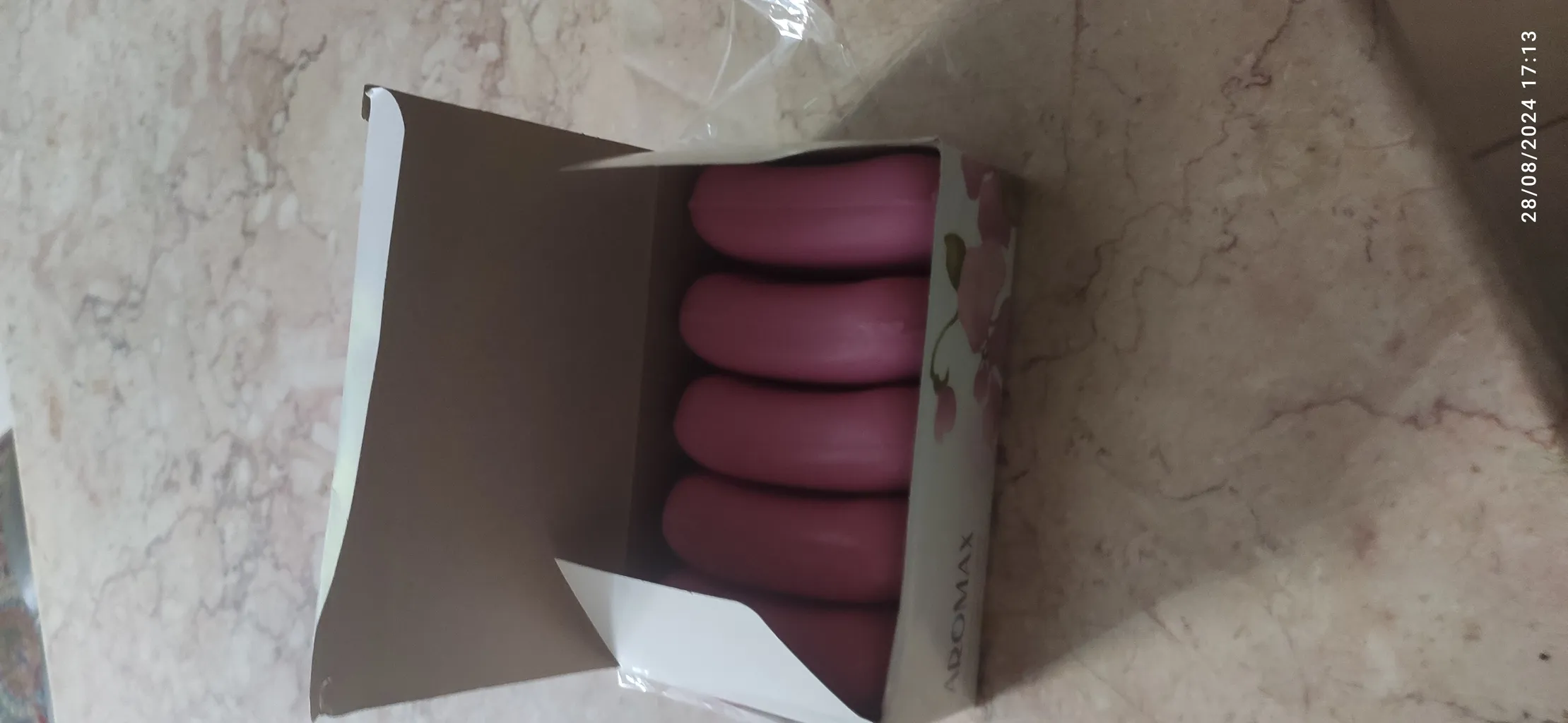 صابون شستشو آرومکس مدل گلیسیرین وزن 100 گرم بسته 5 عددی