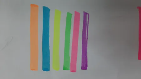 ماژیک علامت گذار 6 رنگ پنتر مدل CH511WP6