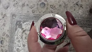 تجریه خرید هنگر کیف زنانه مدل کریستالی ورونا